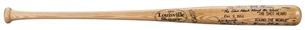 "The Shot Heard Round The World" Commemorative Bat With 22 Signatures (Steiner)